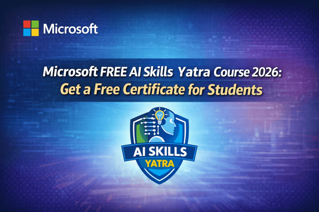 Microsoft FREE AI Skills Yatra Course