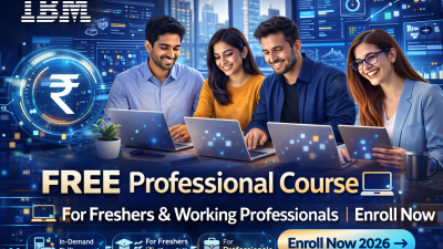 IBM FREE Professional Course for Fresher & Working Professionals