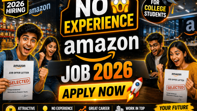 Amazon Job 2026: No Experience Needed
