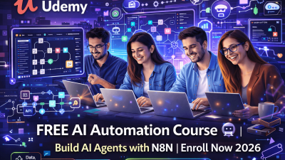 Udemy Free AI Automation Course 2026: Build AI Agents with N8N Enroll Now