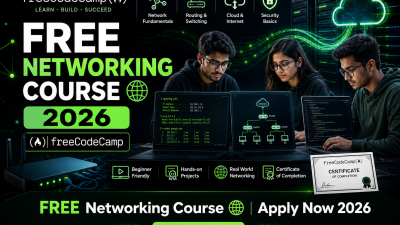 freeCodeCamp Free Computer Networking Course 2026: Apply Now